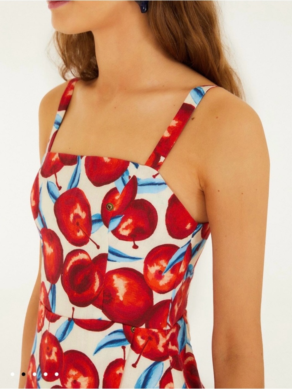 Farm Rio Mini Cherry Blossom Dress (NEW WITH TAGS) - Picture 5 of 6